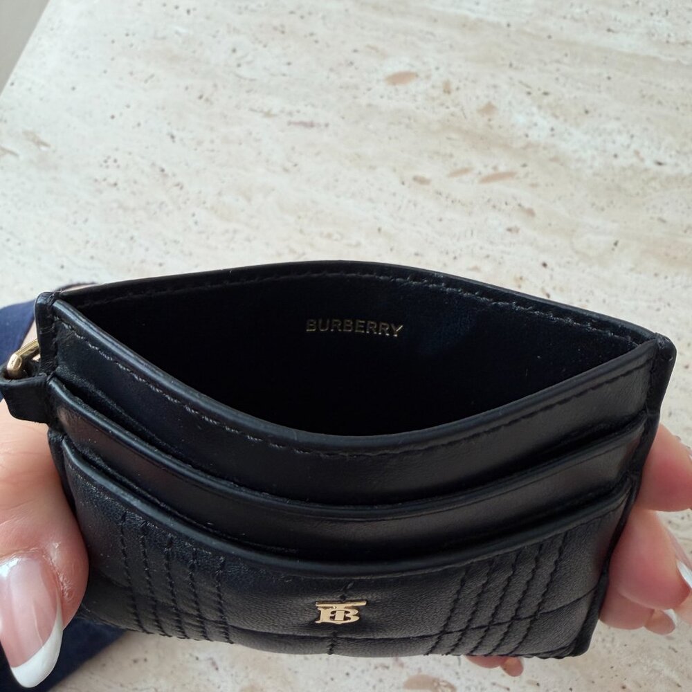 Burberry Lambskin Card Holder – Black - Picture 5 of 6